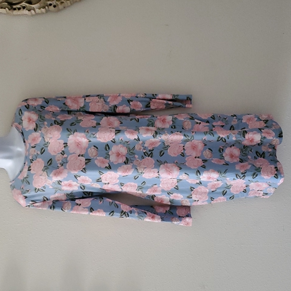 Floral print dress